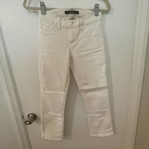 White J Brand cropped jeans